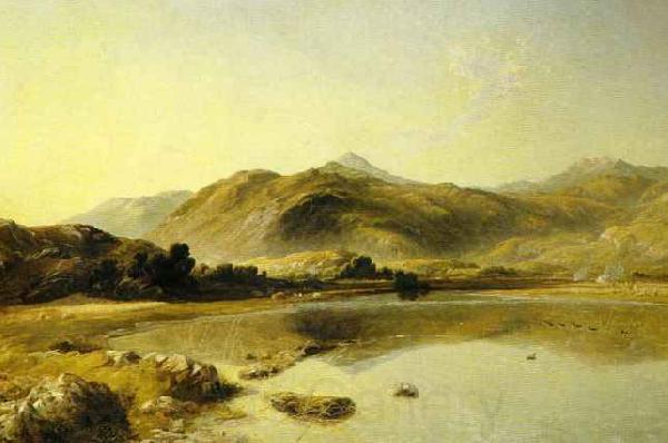Thomas Danby A view of the wikipedia:Moel Siabod Spain oil painting art